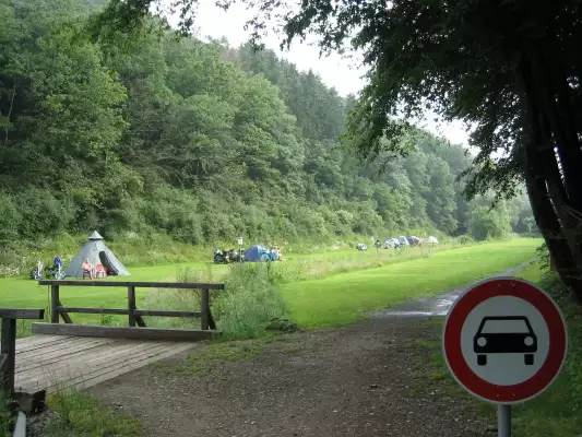 Ein Bikers-Only Campingplatz