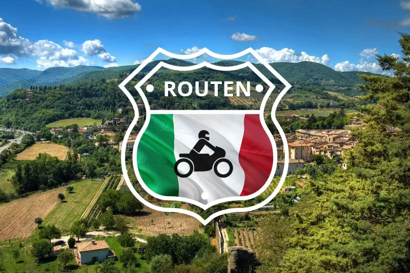 Motorradrouten in Italien