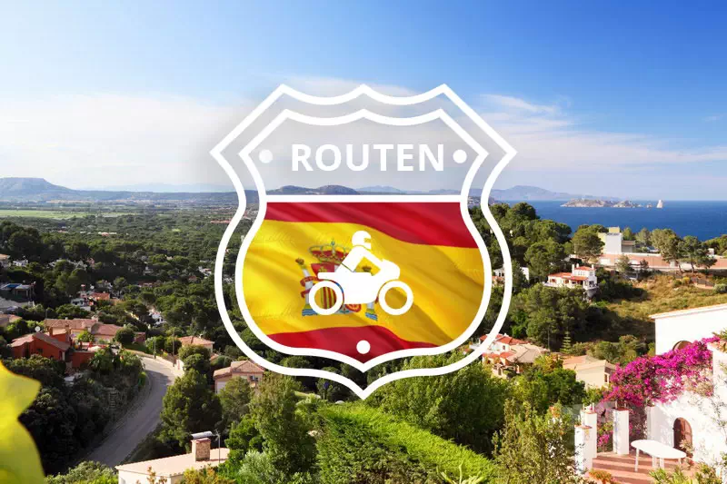 Motorradrouten in Spanien