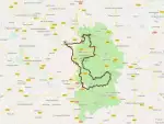 Motorradroute EWO-Dordogne-Naturpark-Causses-du-Quercy