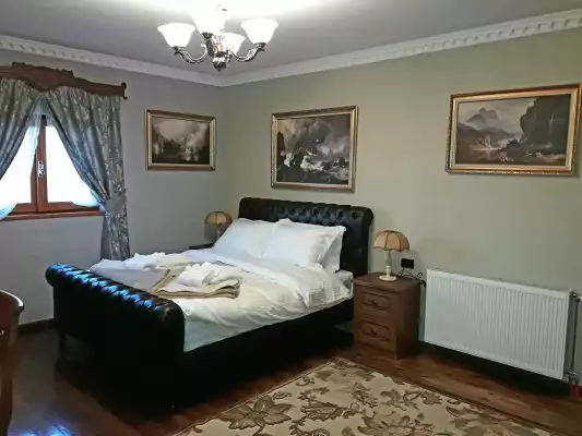 Ein Doppelzimmer im Hotel Vila Mano