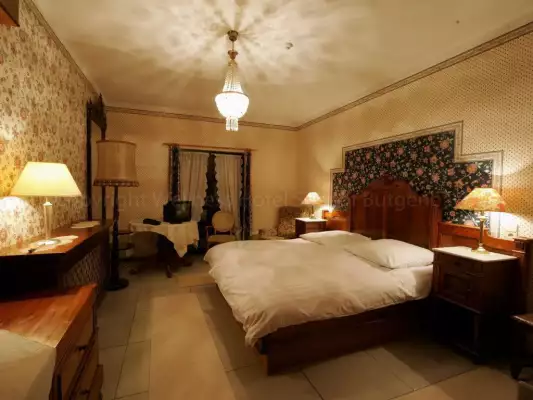 Ein Doppelzimmer im Hotel Seehof