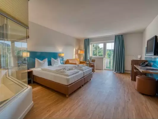 Ein Komfort Zimmer im Hotel & Spa Reibener Hof