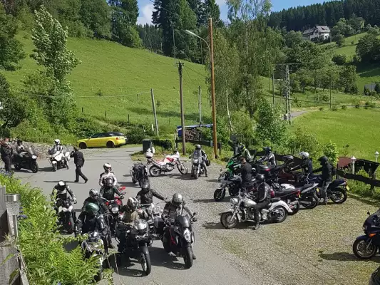 Startklar für Motorradfahrten im Sauerland