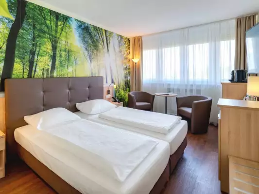 Ein Zimmer im AHORN Panorama Hotel Oberhof