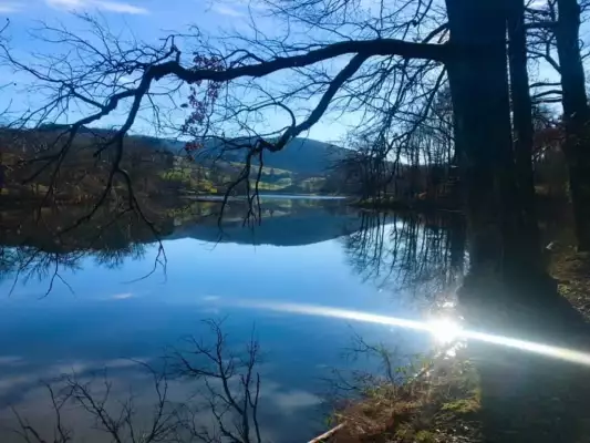 Wunderschöne Seen in der Auvergne in Frankreich