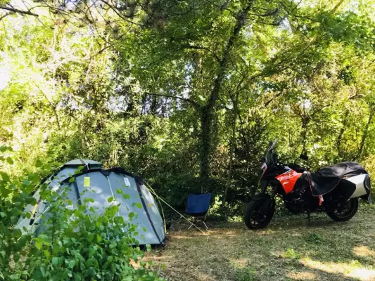 Campingplätze bei Le Camping Moto
