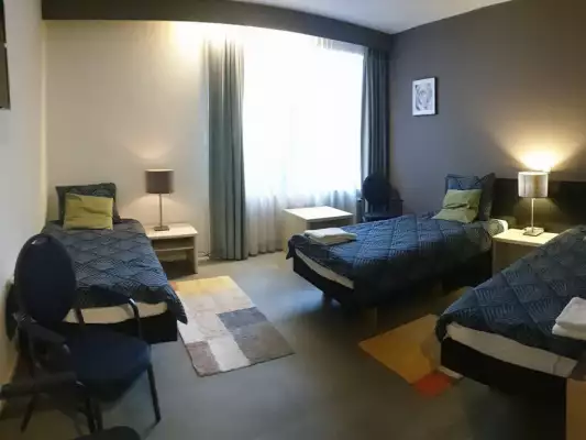 Ein Zimmer für 3 Personen im City Hotel Winschoten