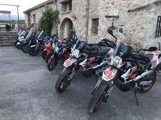 KTM-Motorräder zum Offroad fahren